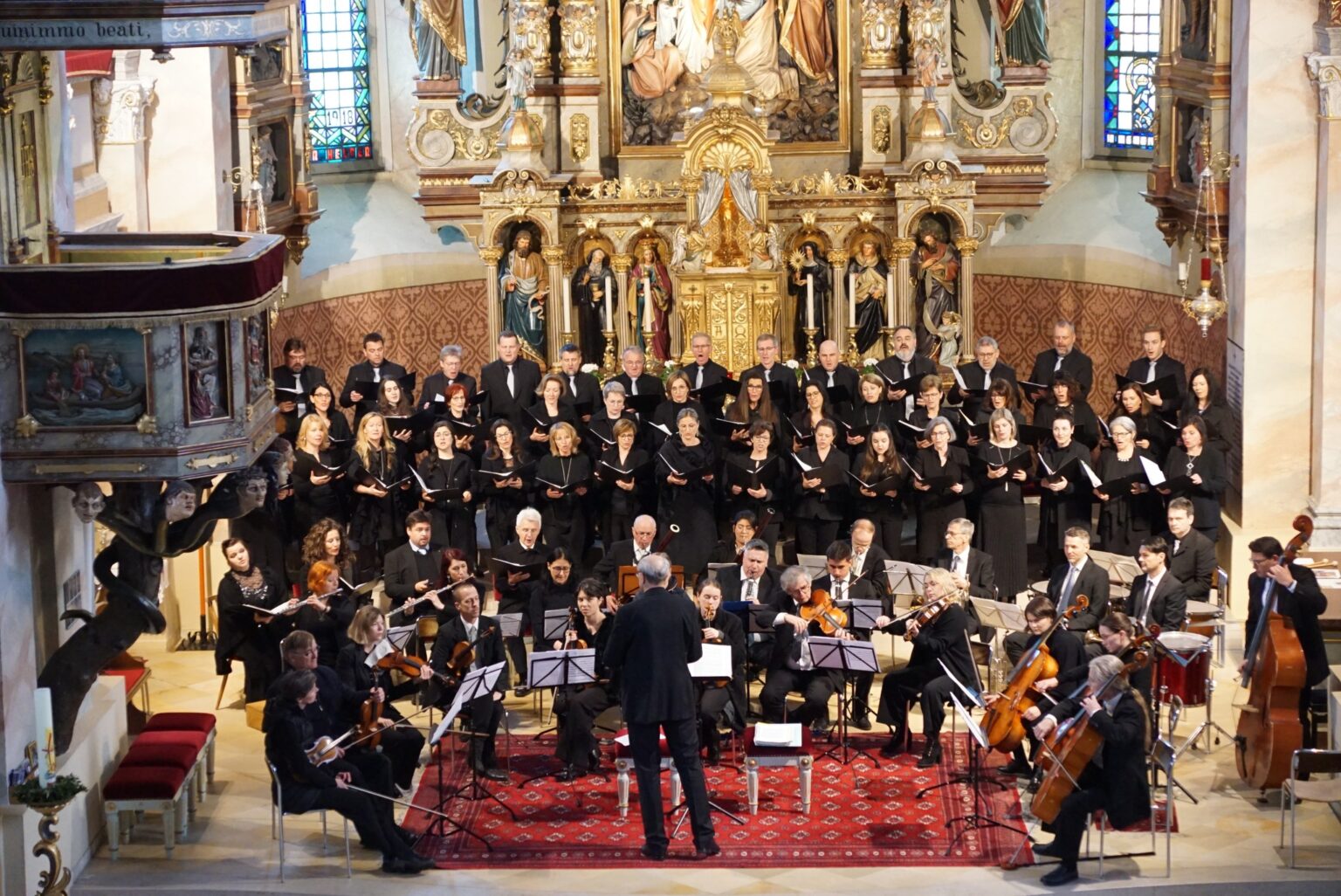 Kirchenkonzert Pfarrkirche Reichenthal Jubelmesse C.M. Weber / Schöpfung